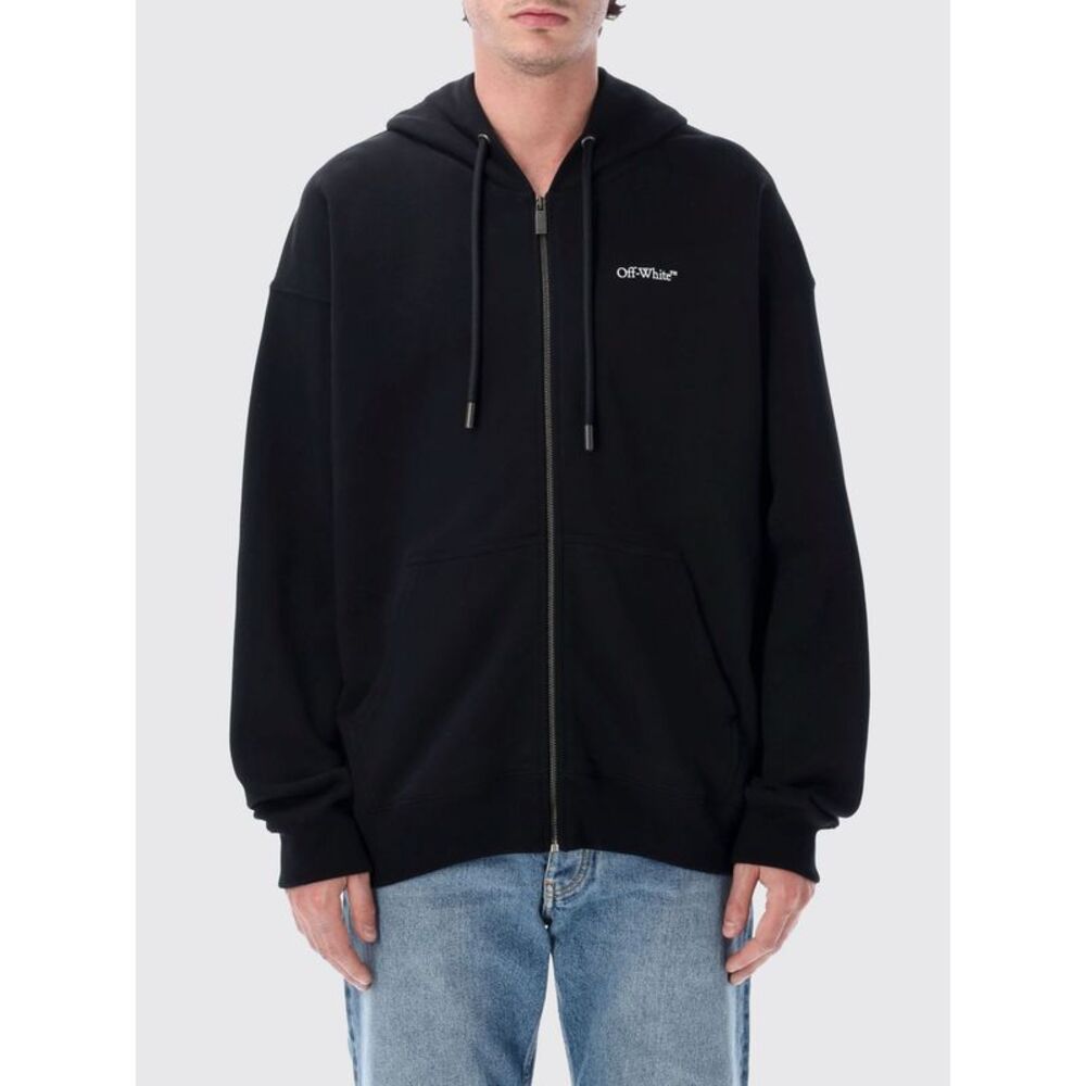 Off-White Sweatshirt Men Black - Picture 1 of 3